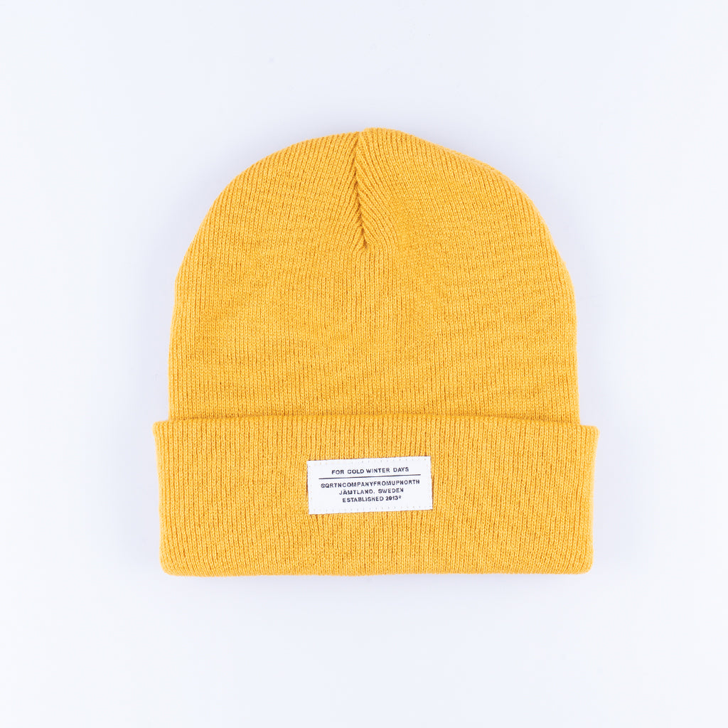 COLD WINTER BEANIE - MUSTARD