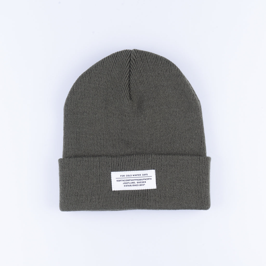 COLD WINTER BEANIE - OLIVE