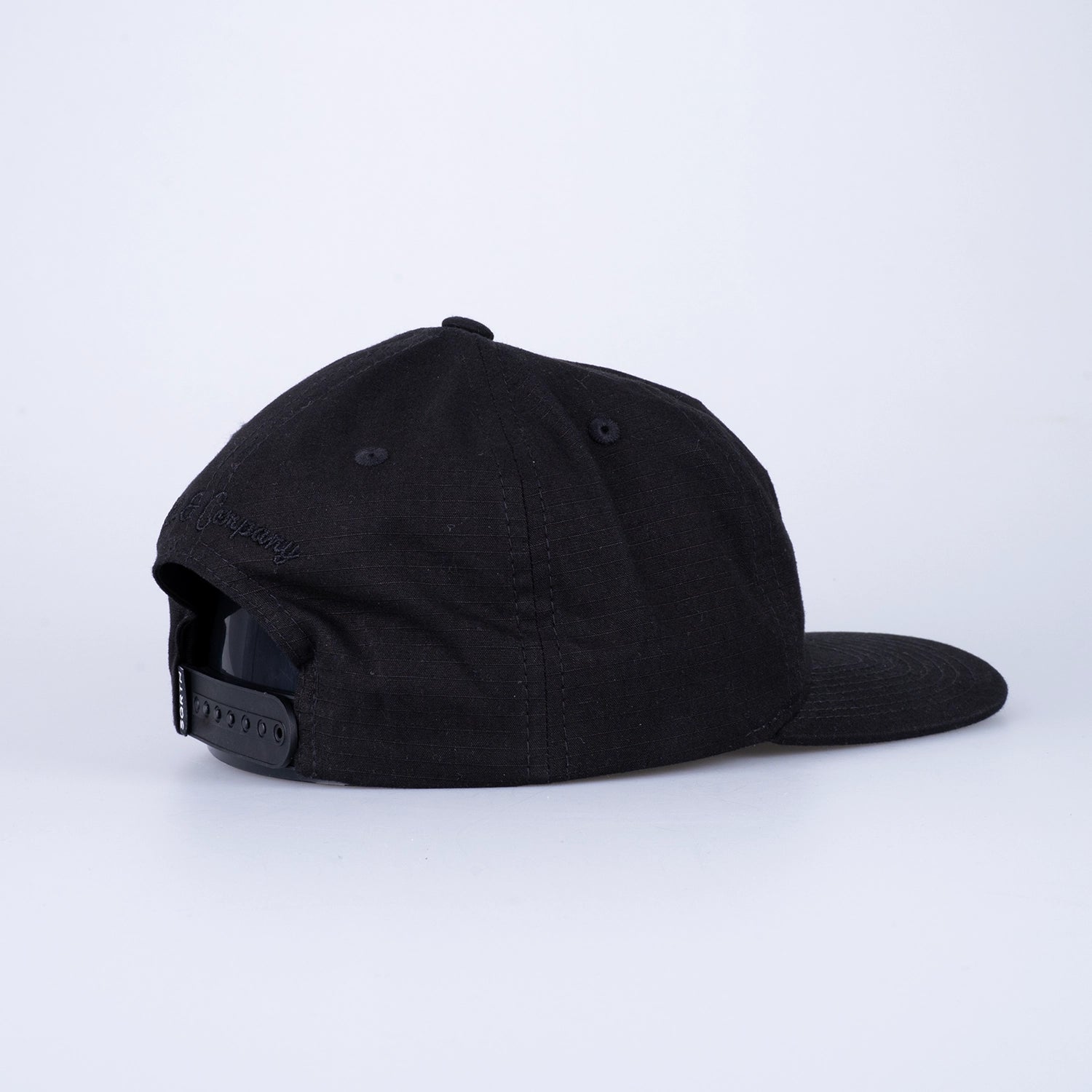 COLLAB 6-PANEL KEPS - BLACK