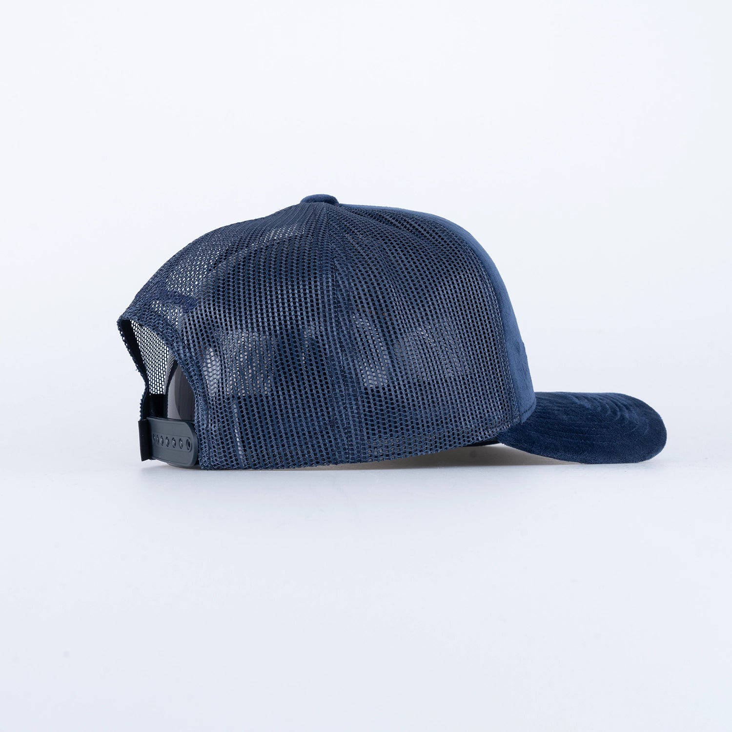 FJÄLLEN VELVET TRUCKER CAP - NAVY
