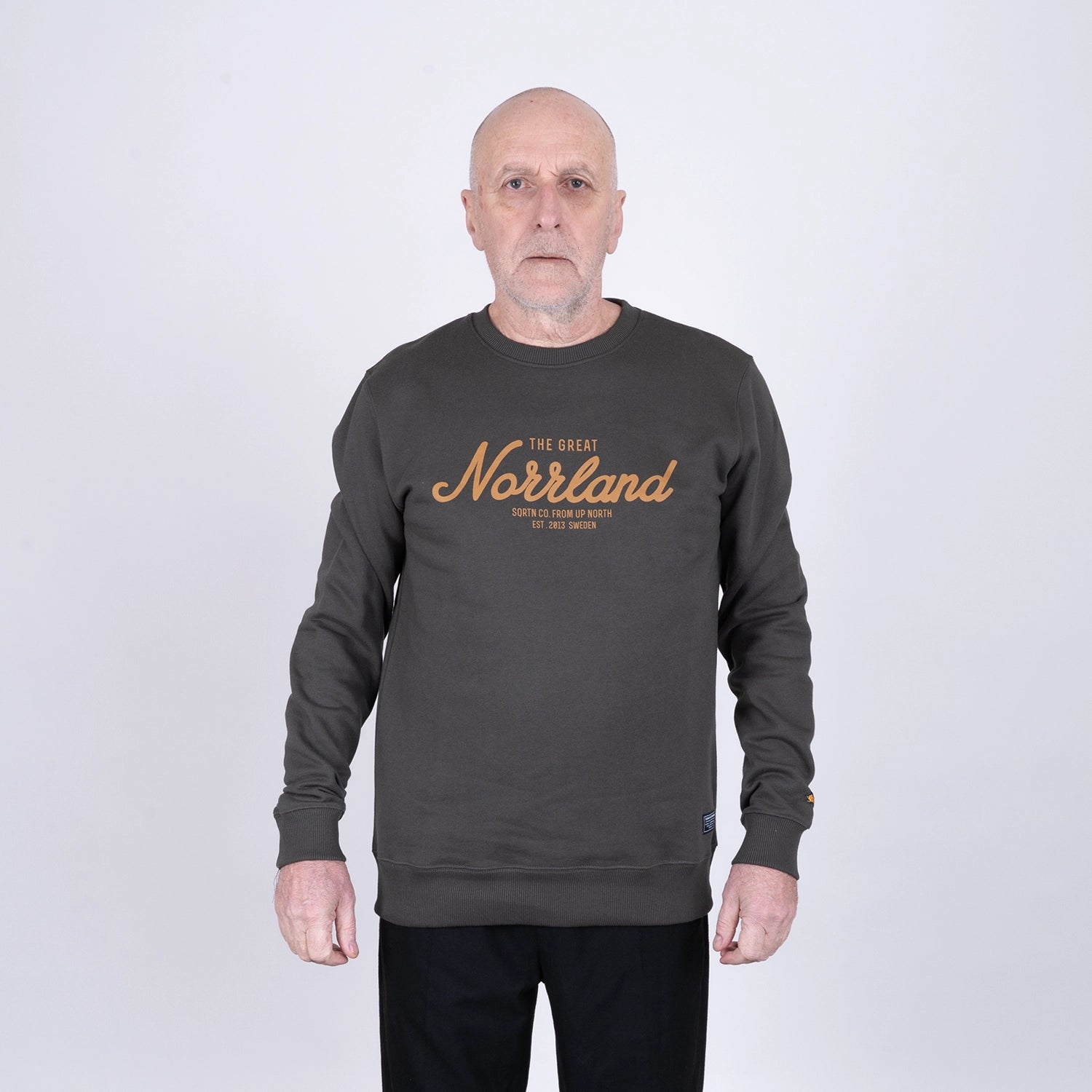 GREAT NORRLAND CREWNECK - BLACK