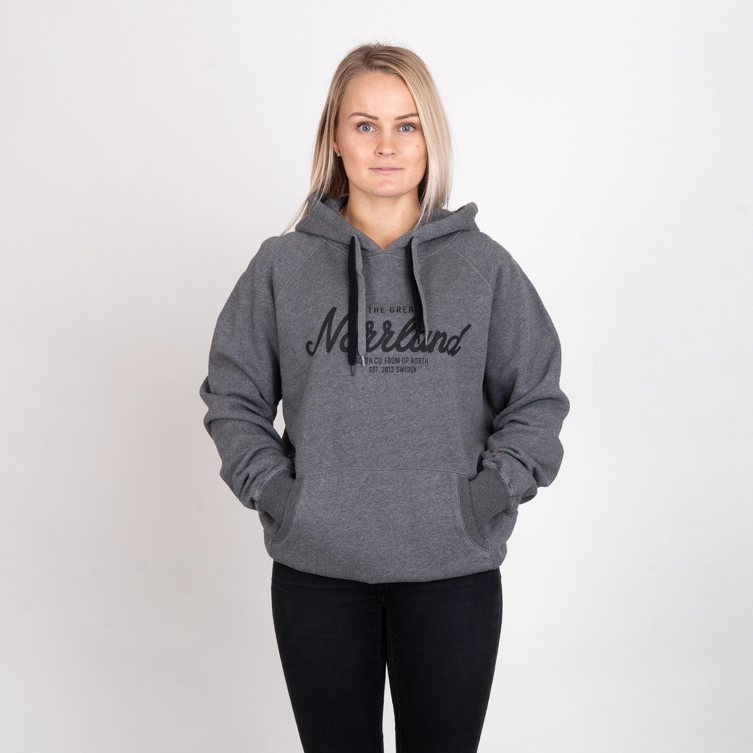 GREAT NORRLAND HOODIE - CHARCOAL