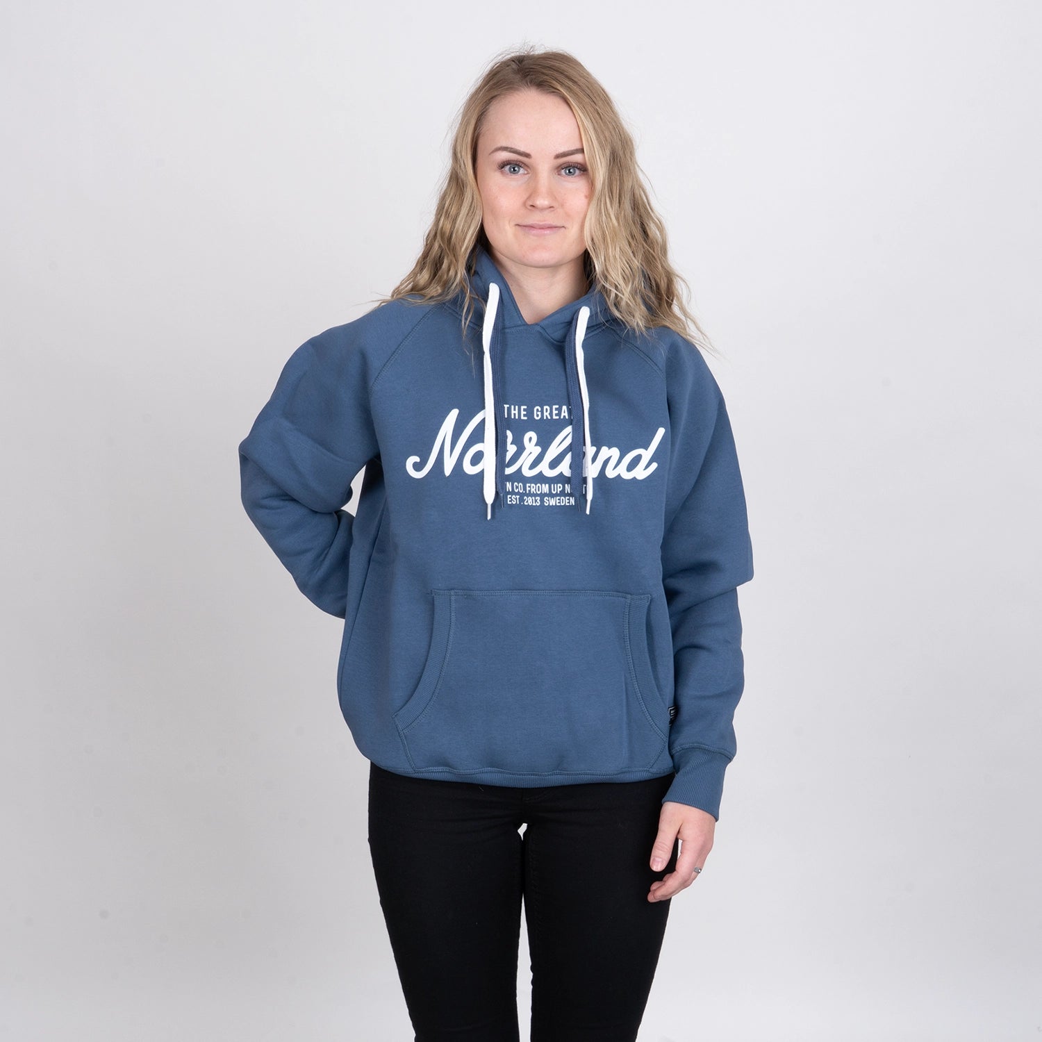 GREAT NORRLAND HOODIE - INDIGO BLUE