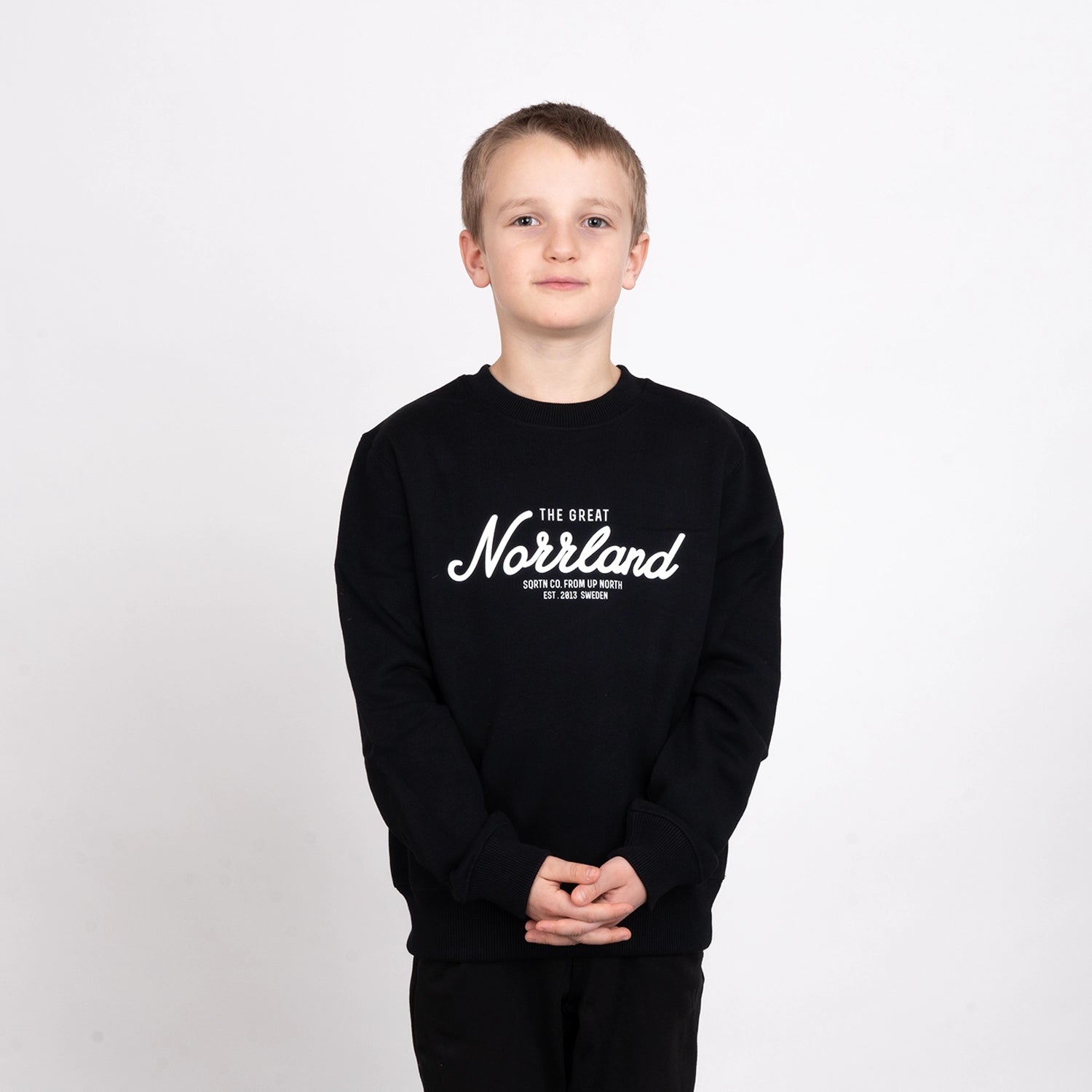 GREAT NORRLAND CREWNECK - BLACK