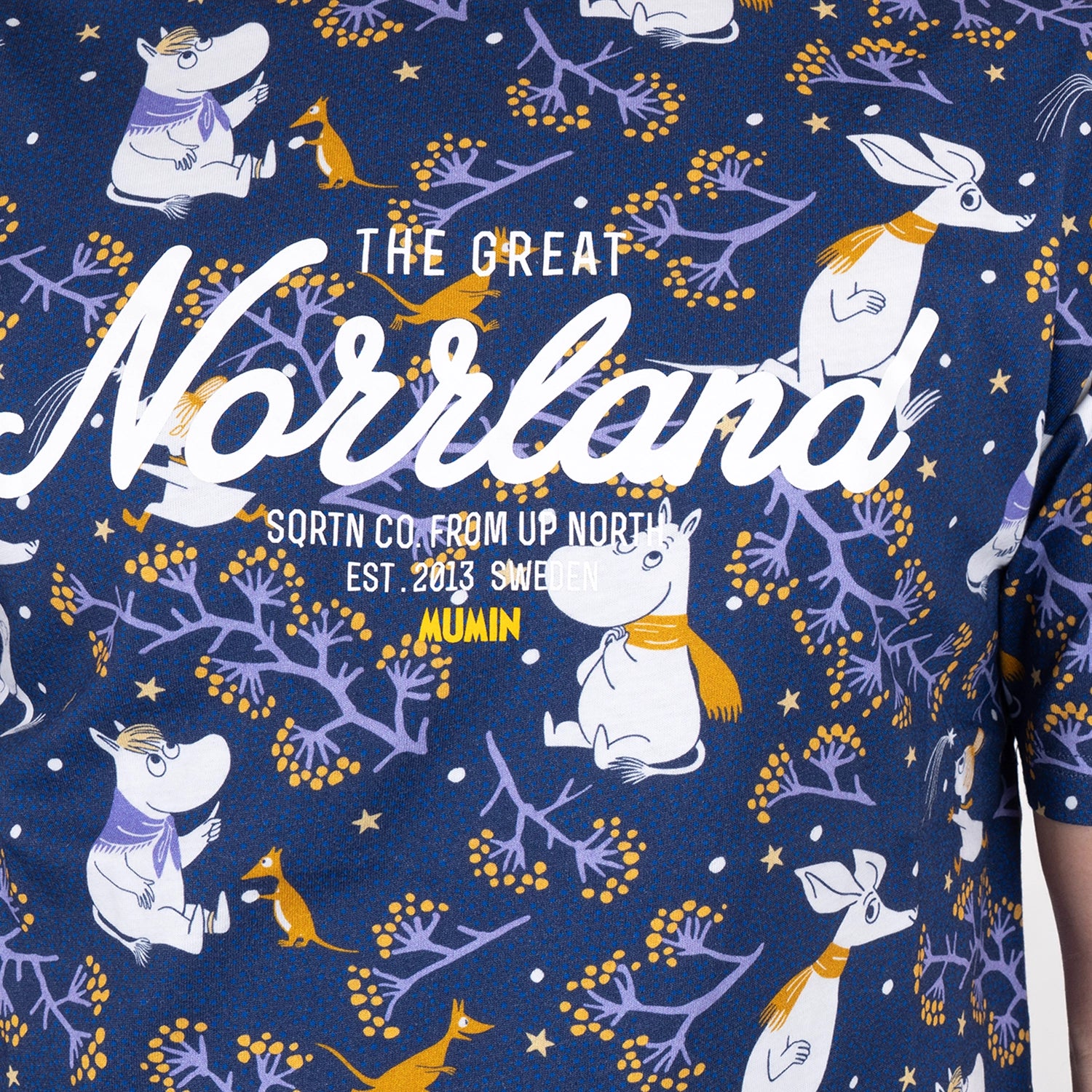 GREAT NORRLAND T-SHIRT - MUMIN BLACK