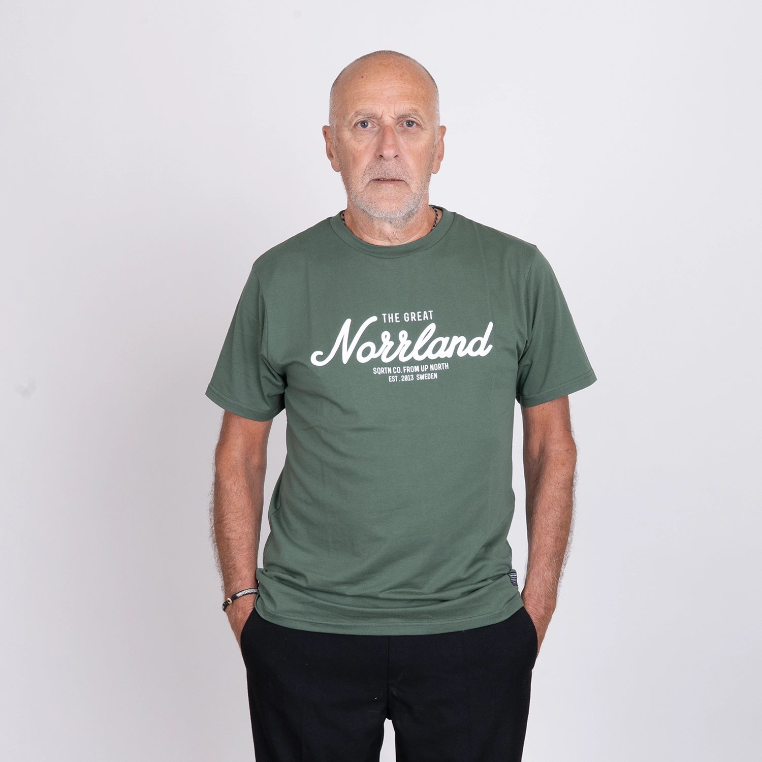 GREAT NORRLAND T-SHIRT - CHARCOAL