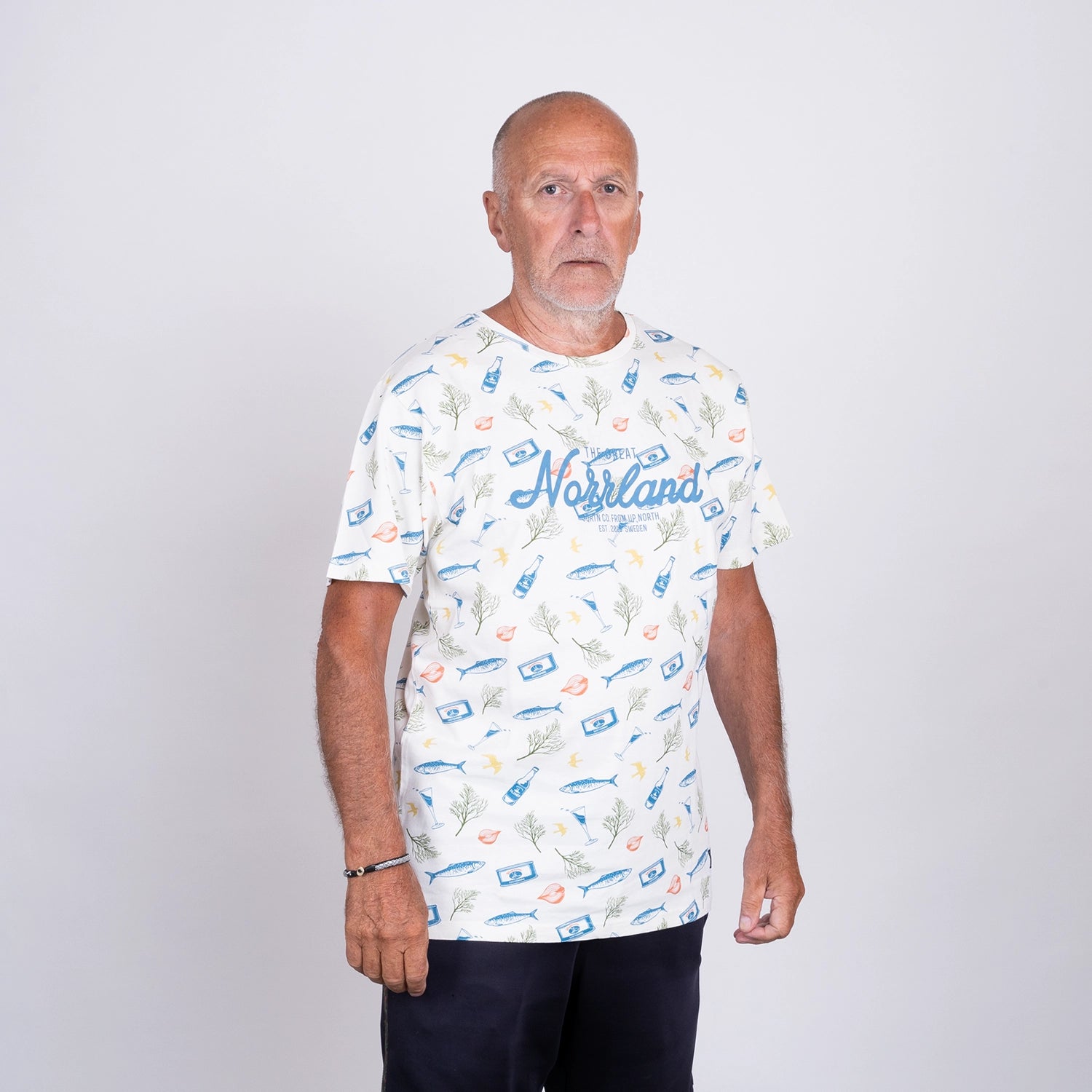 GREAT NORRLAND T-SHIRT - ULVÖ NATURAL COTTON