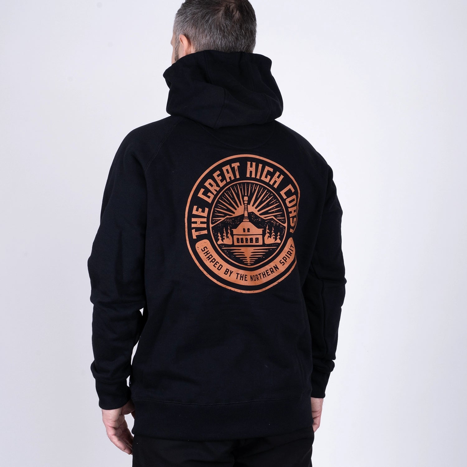 HCW COLLAB HOODIE - BLACK