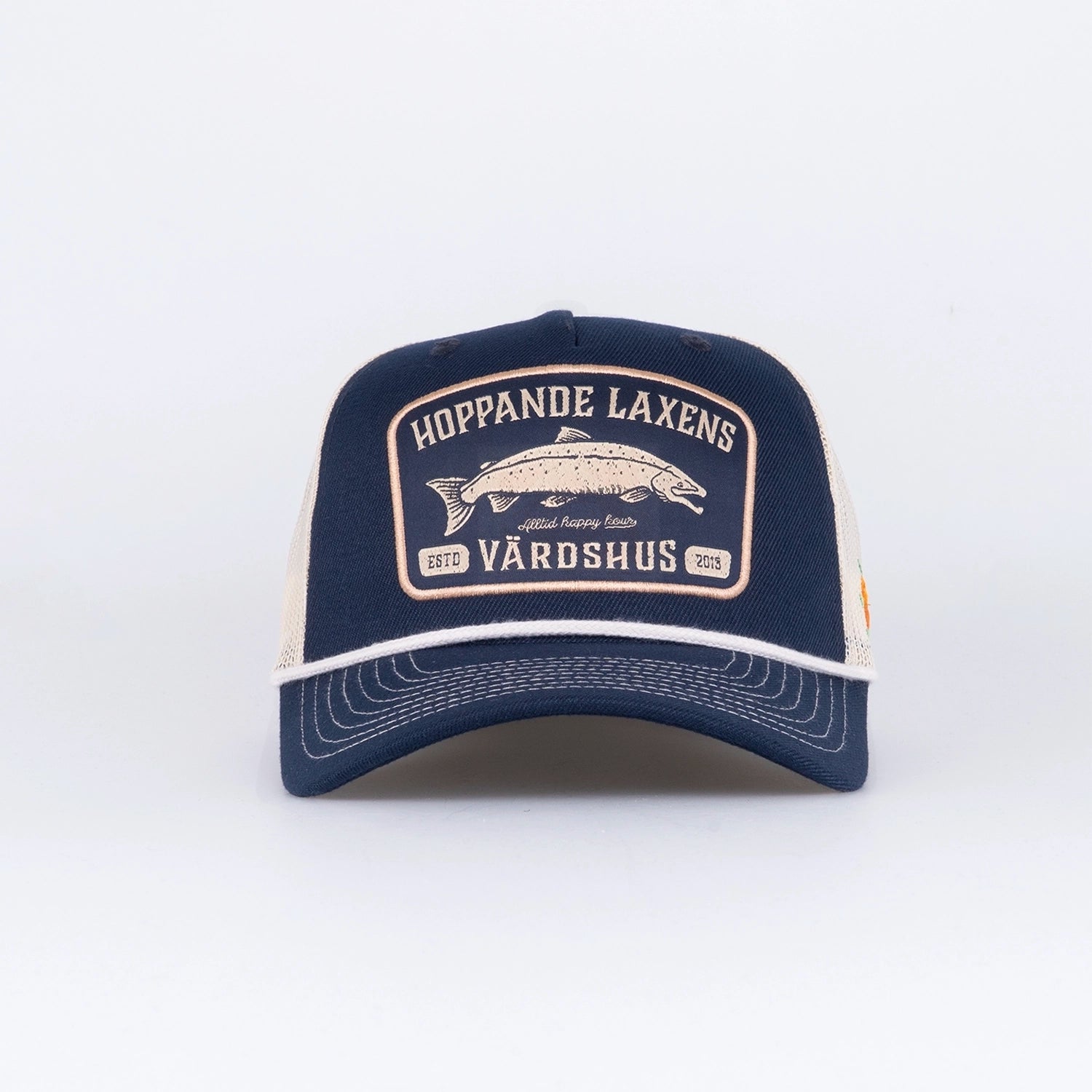 HOPPANDE LAXEN TRUCKER KEPS - NAVY
