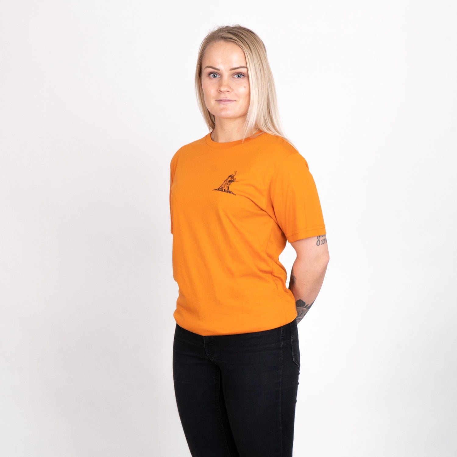 JÄGARPANNA T-SHIRT - ORANGE MAPLE