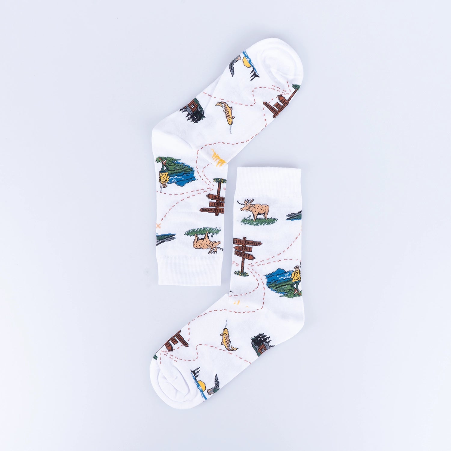 BOMULLSSTRUMPA - SHROOM BLACK