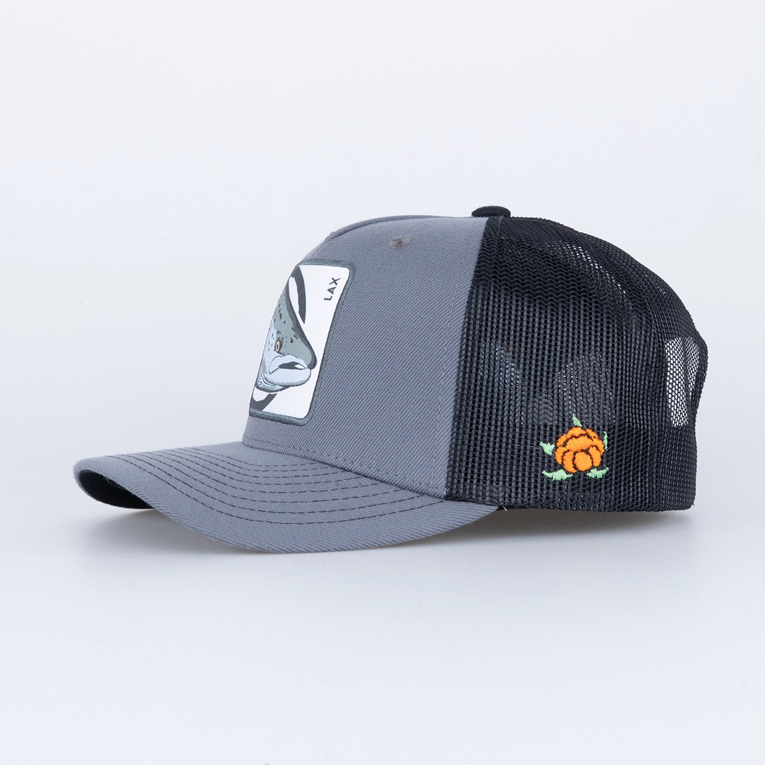 LAX TRUCKER CAP - HOOKED DARK GREY