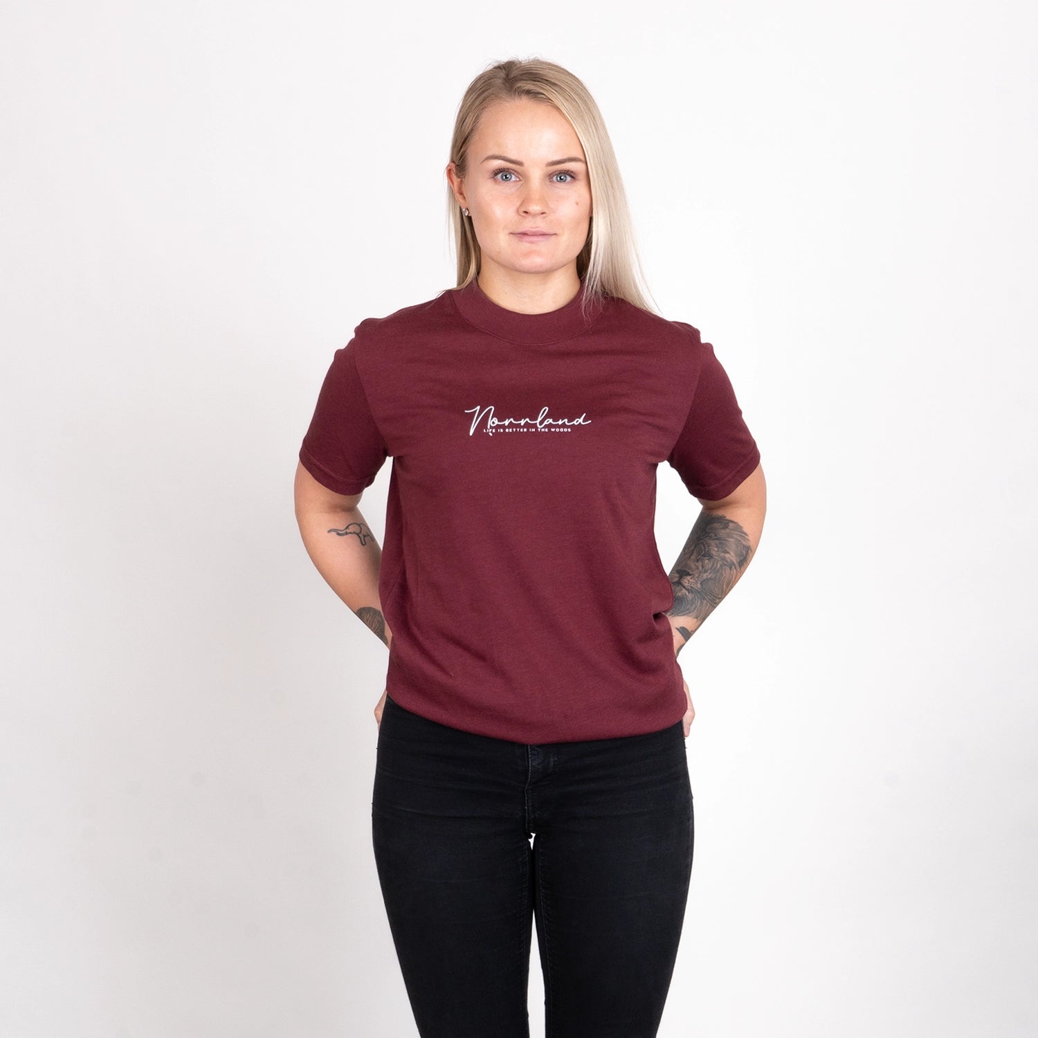 LIFE T-SHIRT - PORT WINE