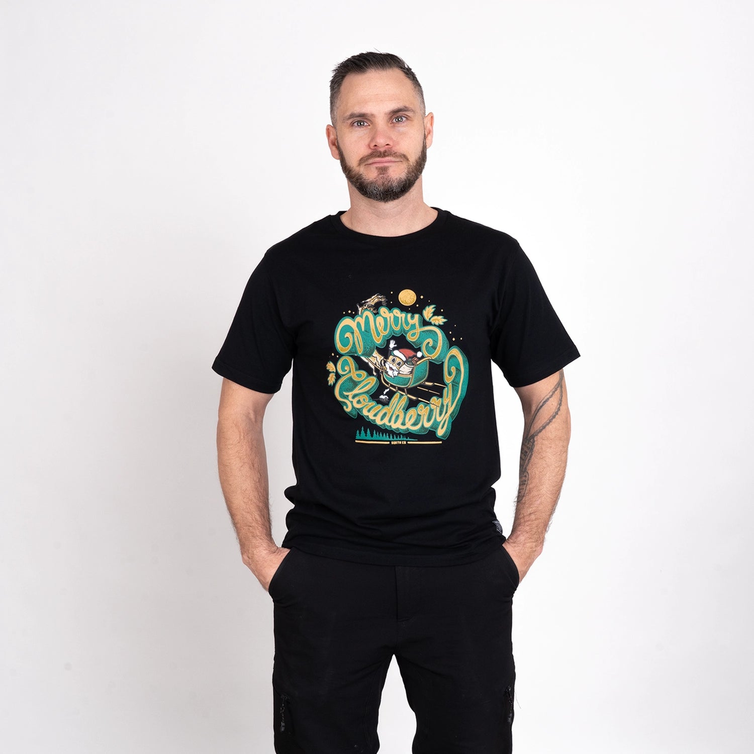 MERRY CB T-SHIRT - BLACK