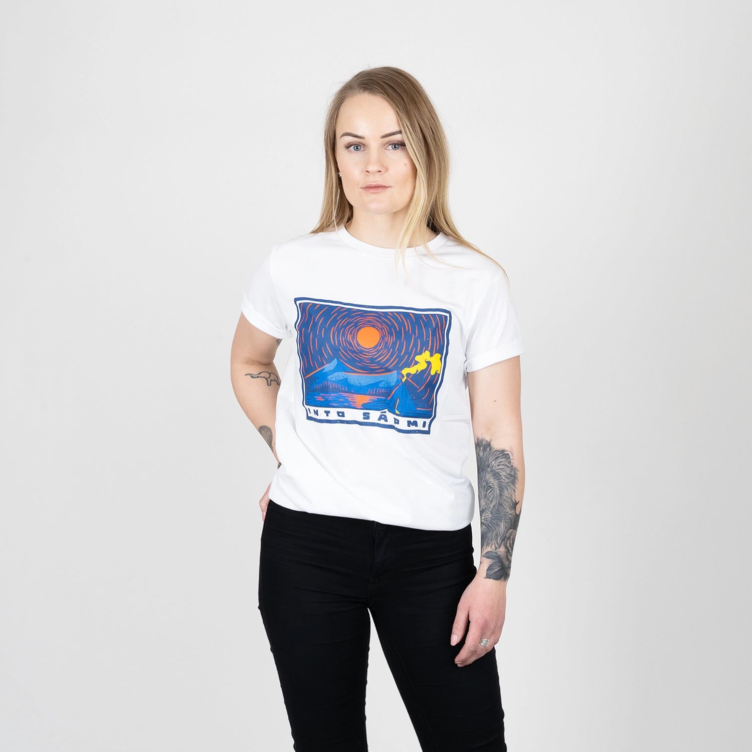 MIDNATTSSOL T-SHIRT - WHITE