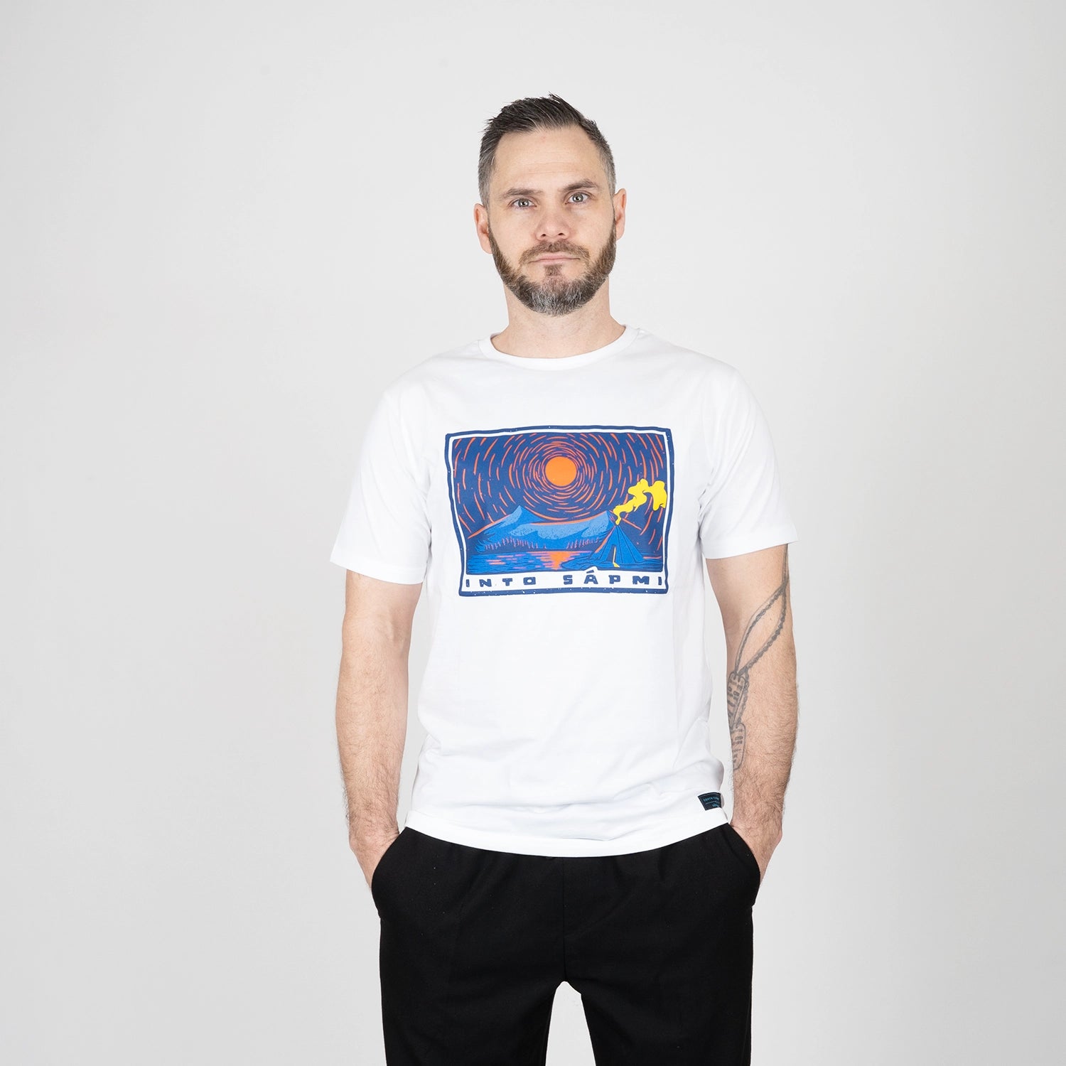 MIDNATTSSOL T-SHIRT - WHITE