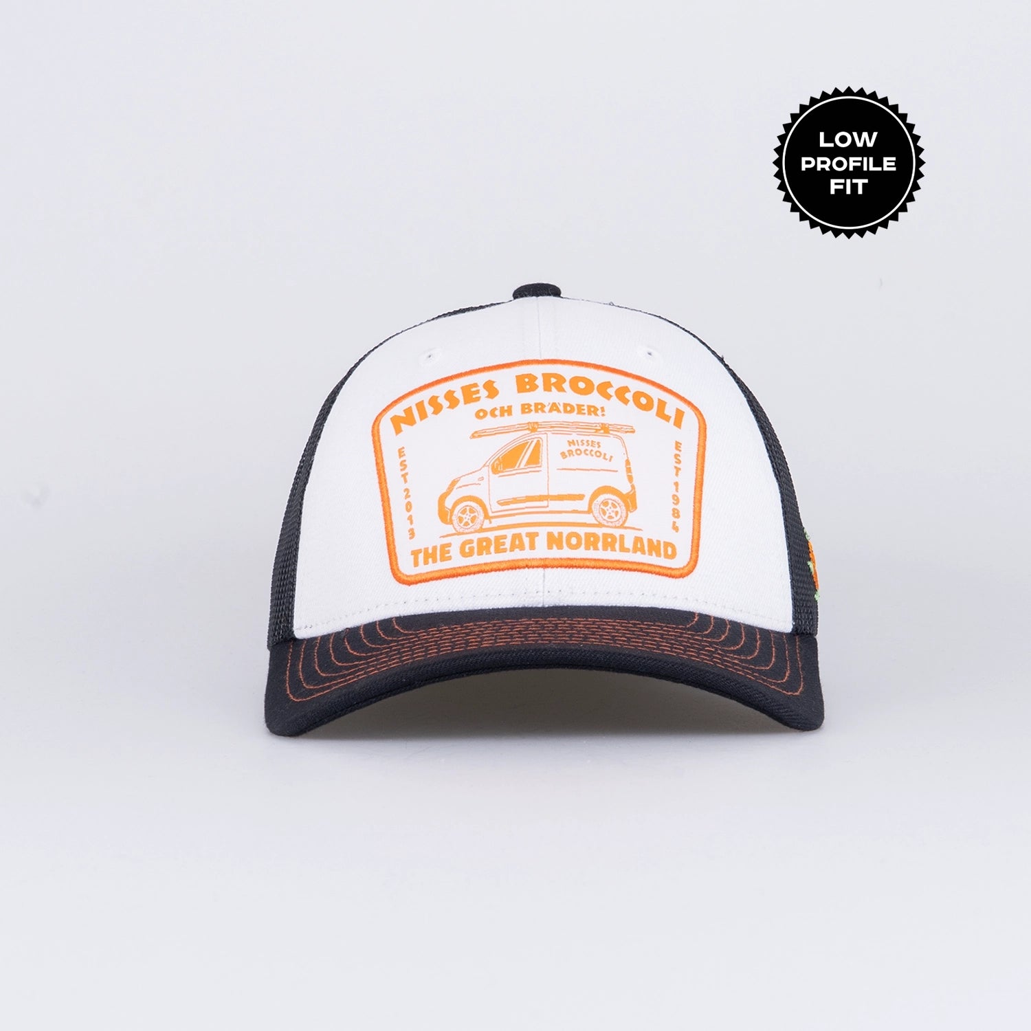 NISSES LOW TRUCKER KEPS - WHITE