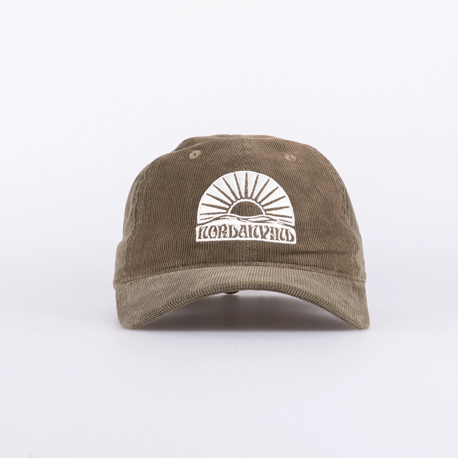 NORDAN EMBLEM DAD CAP - OLIVE CORDUROY