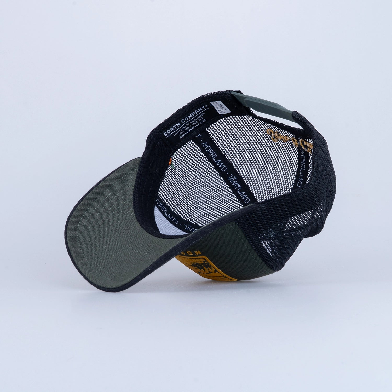 NORDANVIND JUNIOR TRUCKER KEPS - OLIVE