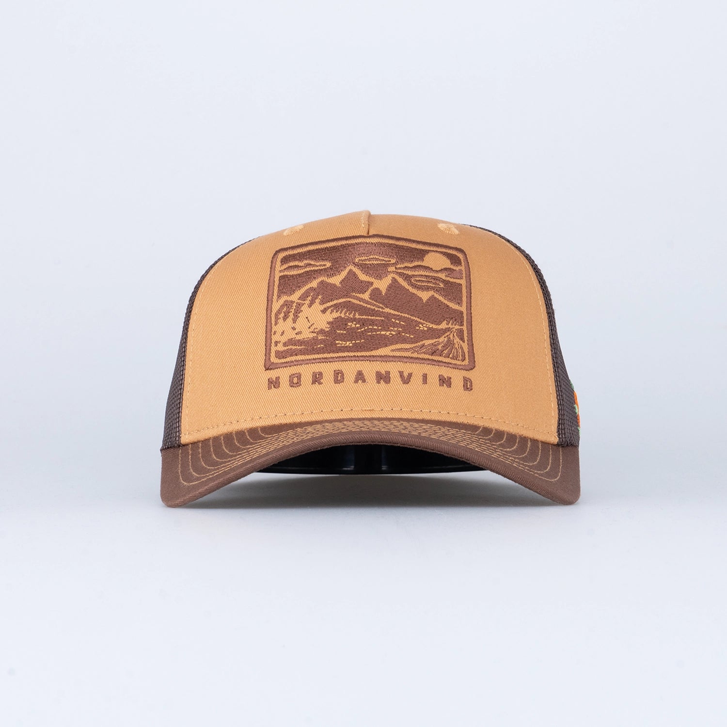 NORDANVIND TRUCKER KEPS - HOOKED BROWN