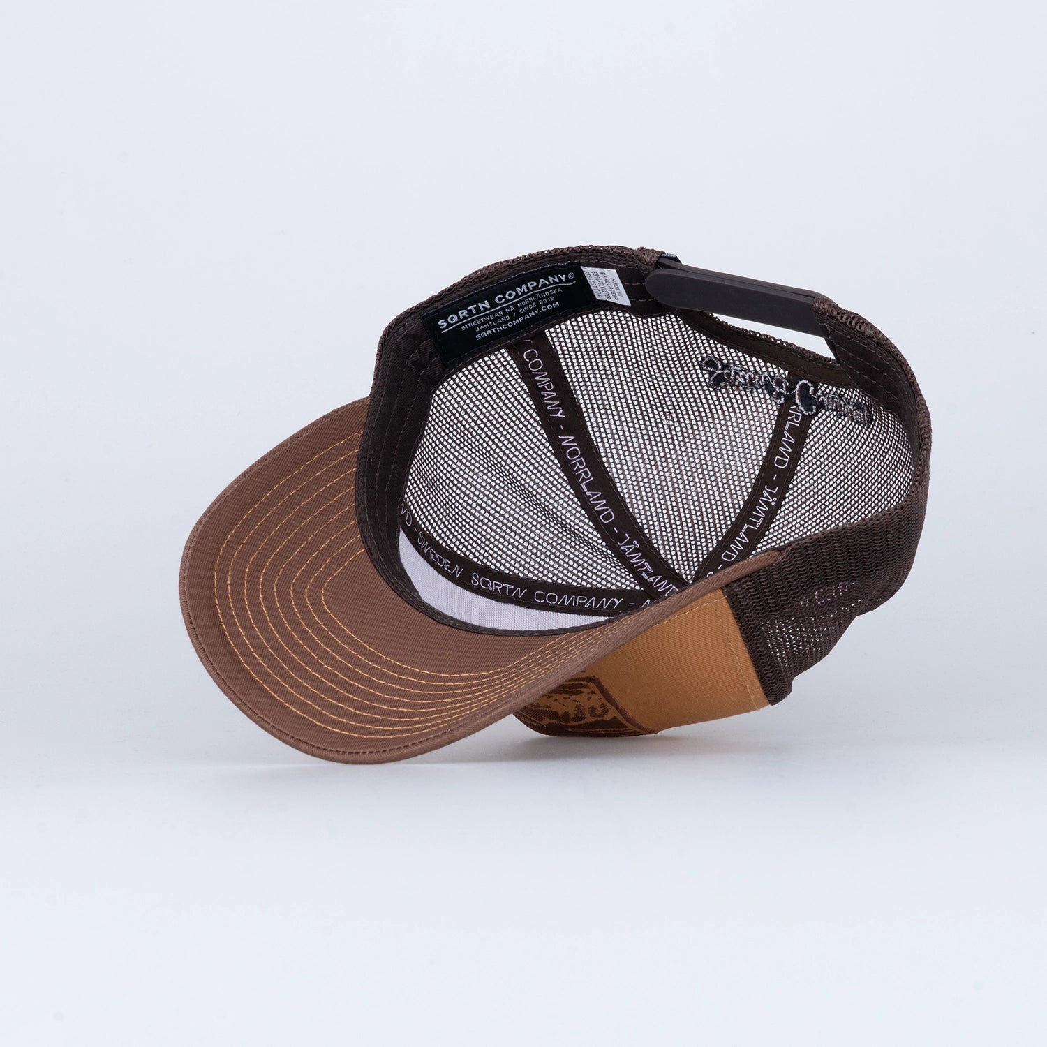 NORDANVIND TRUCKER KEPS - HOOKED BROWN