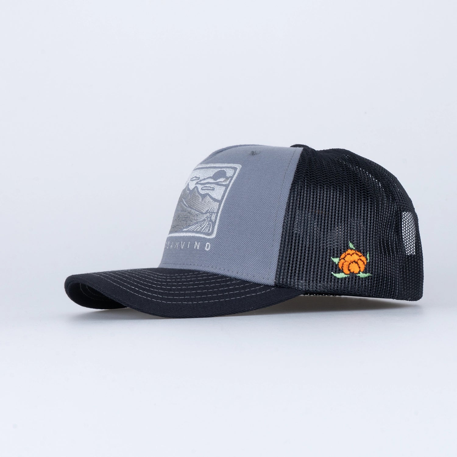 NORDANVIND TRUCKER CAP - HOOKED DARK GREY