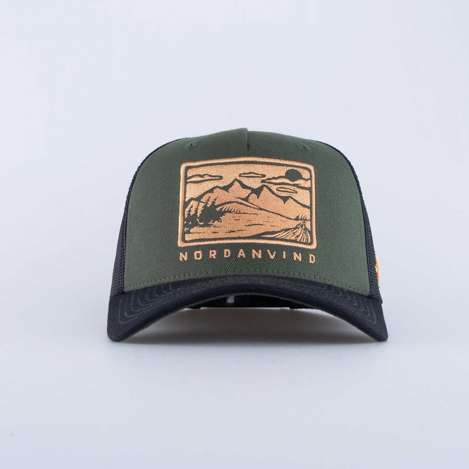 NORDANVIND TRUCKER KEPS - HOOKED OLIVE