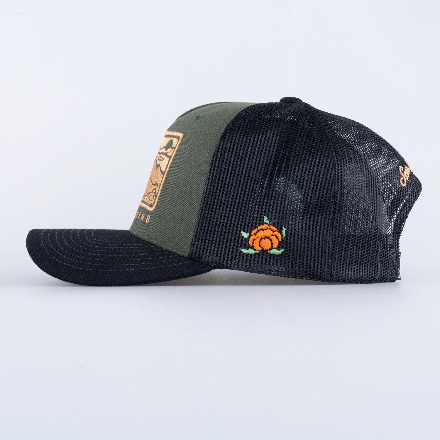 NORDANVIND TRUCKER KEPS - HOOKED OLIVE