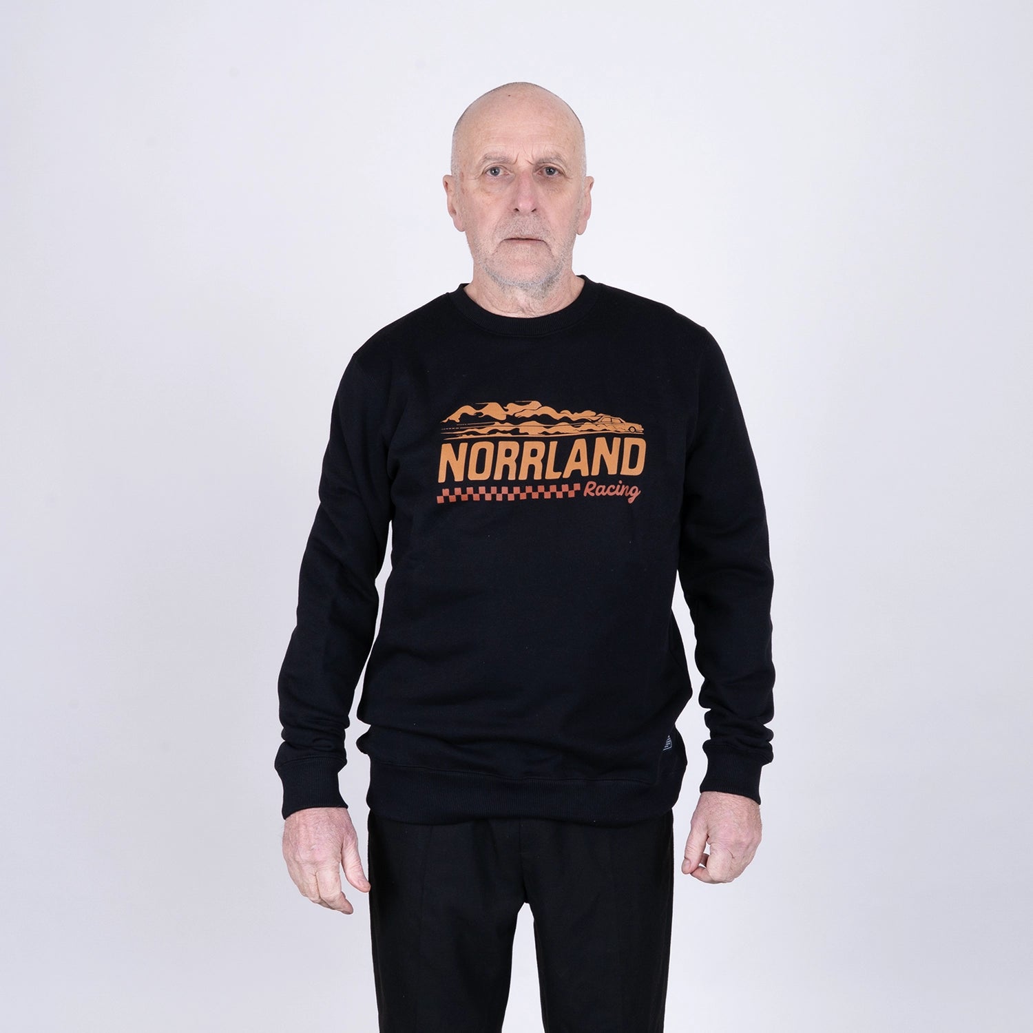 NORRLAND RACING CREWNECK - BLACK