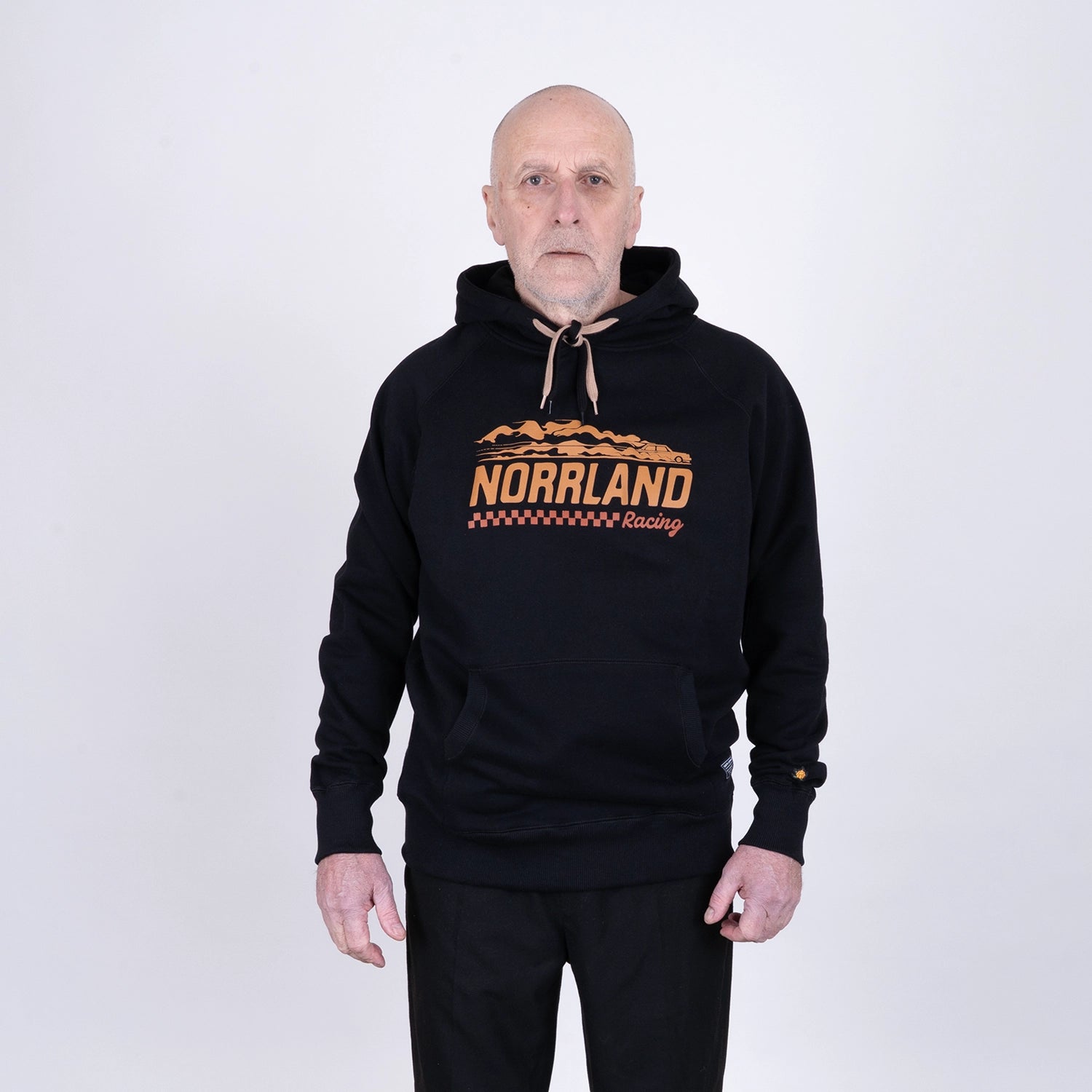 NORRLAND RACING HOODIE - BLACK