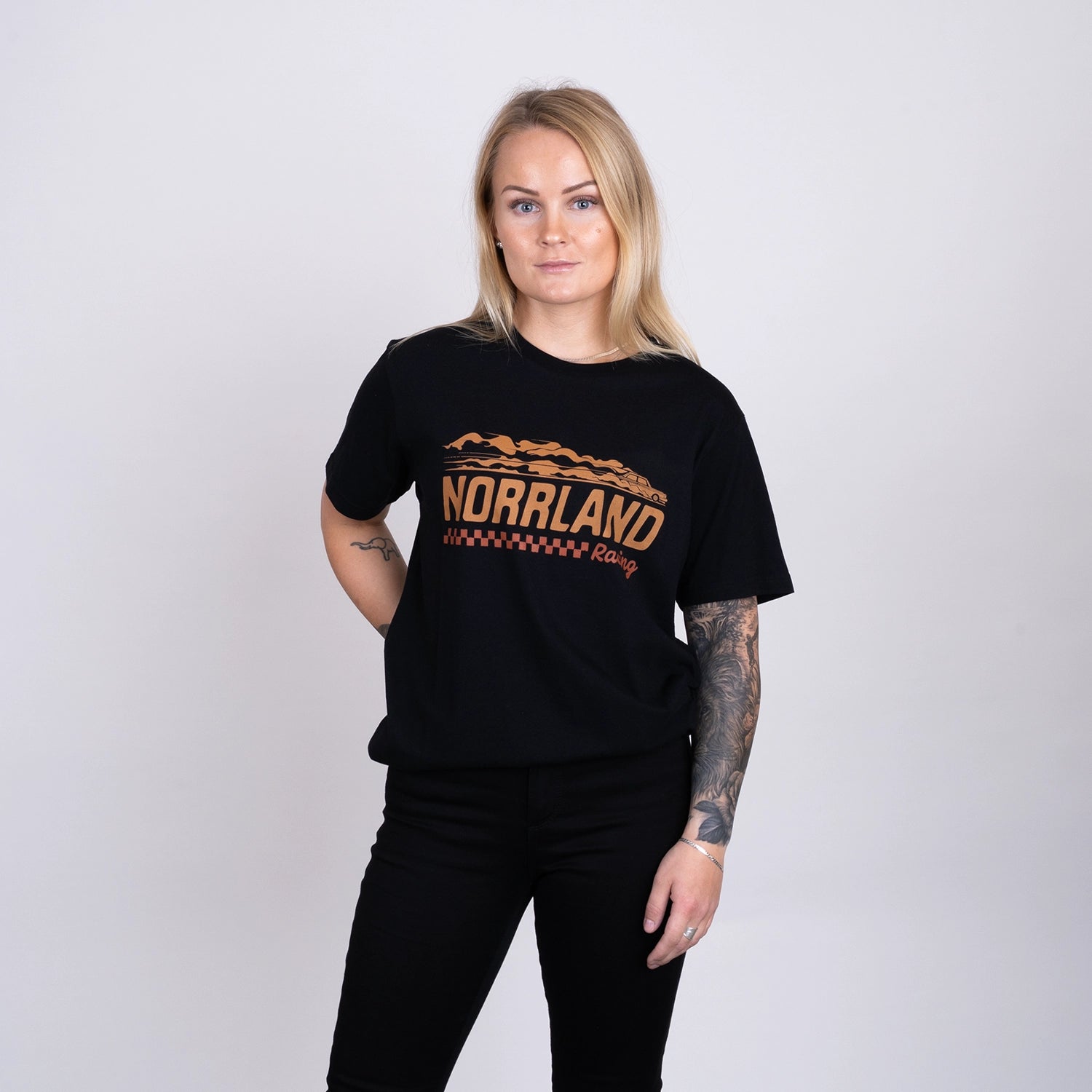 NORRLAND RACING T-SHIRT - BLACK