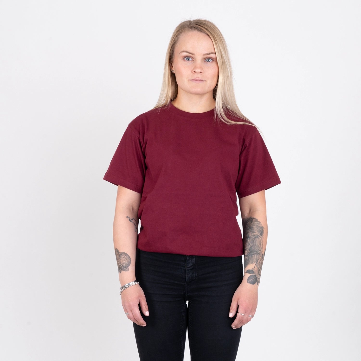 NORR MINI T-SHIRT - DARK BURGUNDY