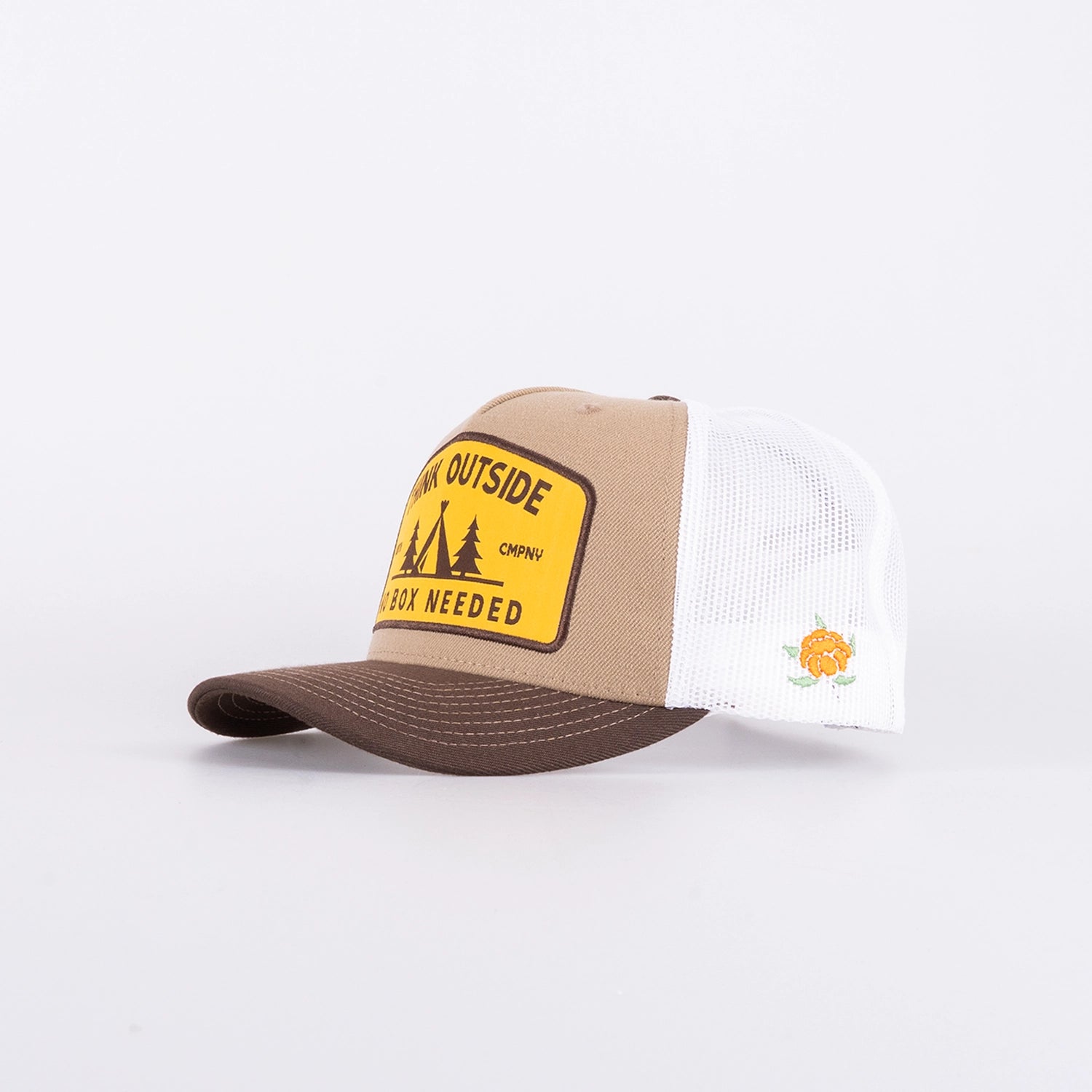 OUTSIDE BIG-FIT TRUCKER KEPS - KHAKI