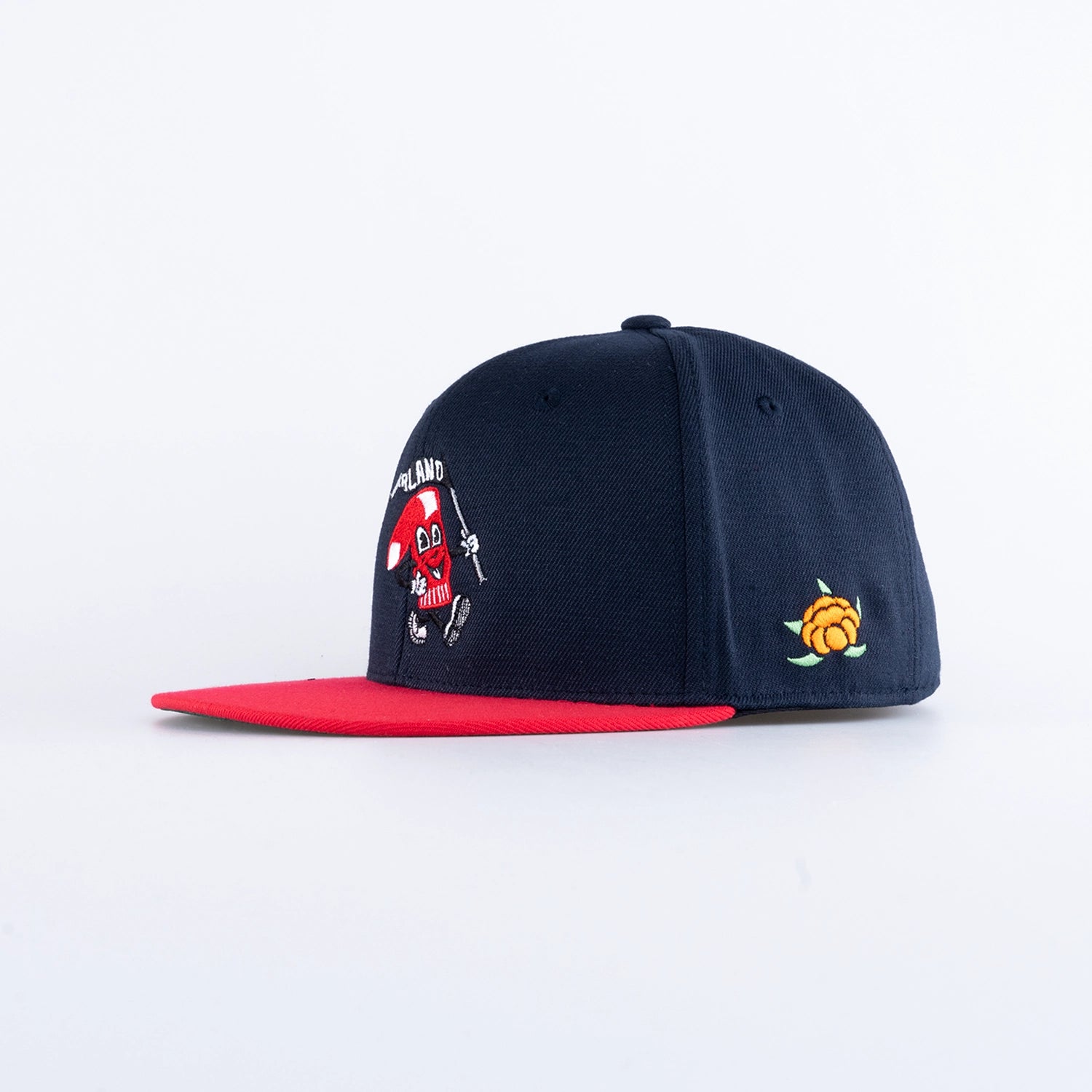 RAGGSOX FITTED CAP - NAVY / RED