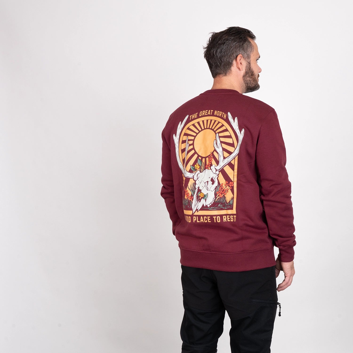 RENHORN CREWNECK - PORT WINE