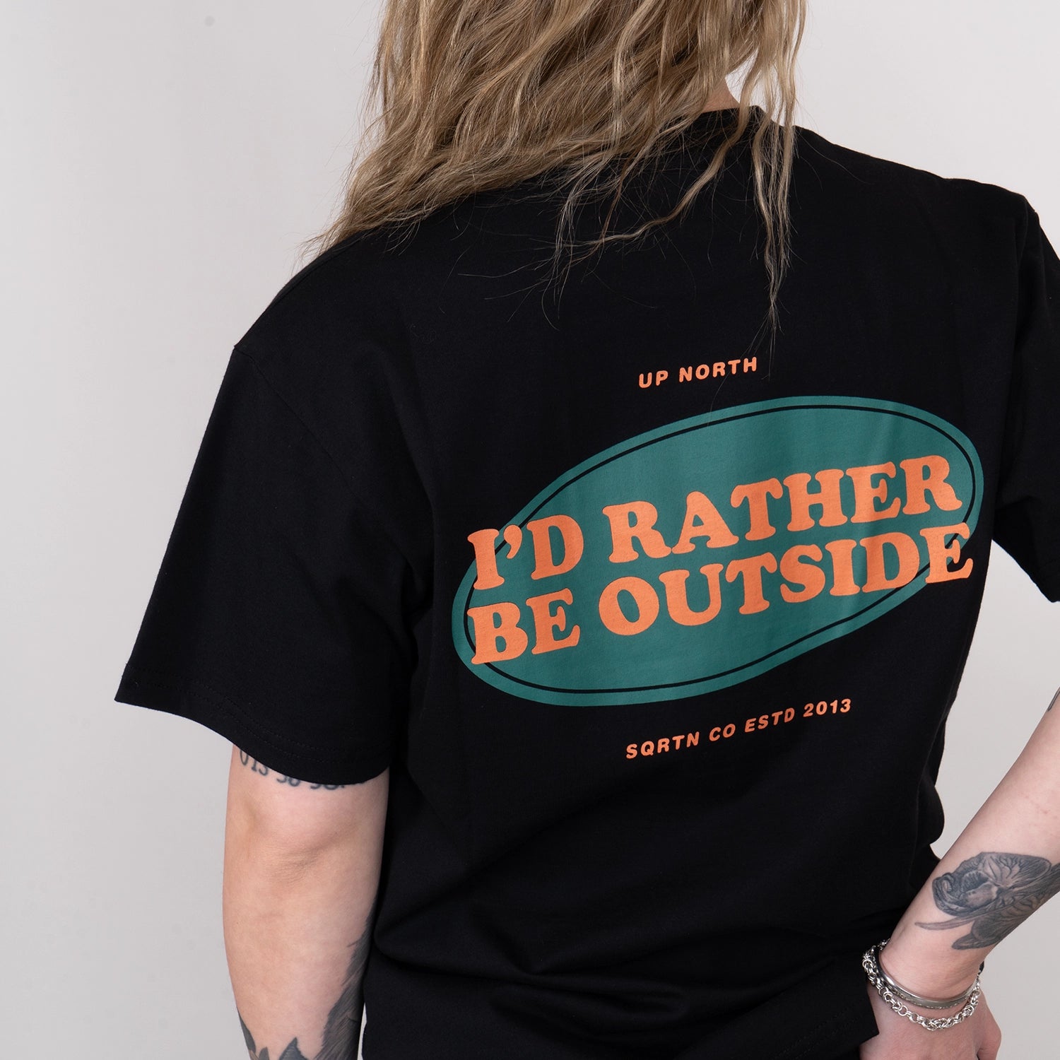 RETRO T-SHIRT - BLACK