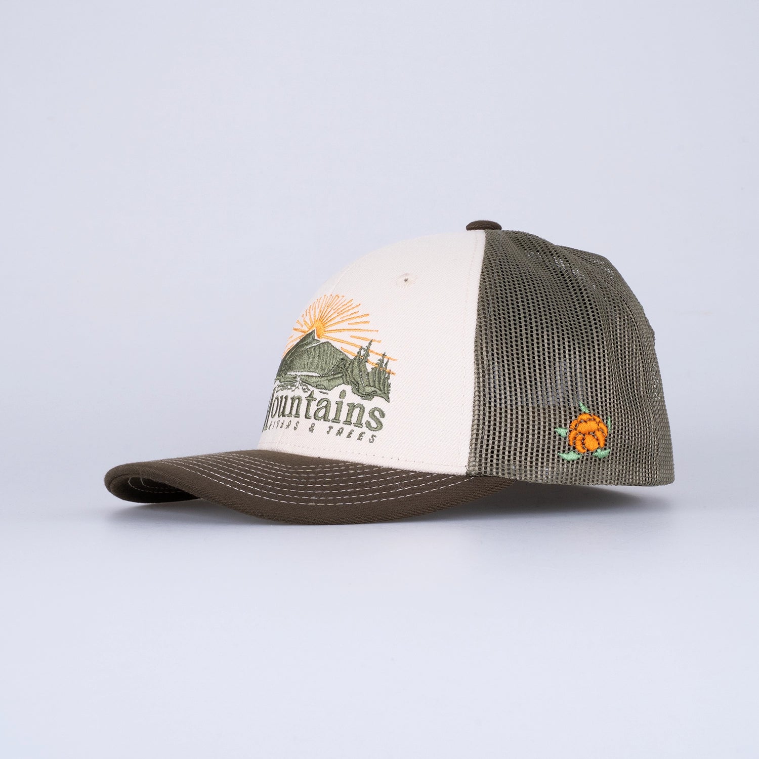 GONDOLEN TRUCKER LOW CAP - WHITE