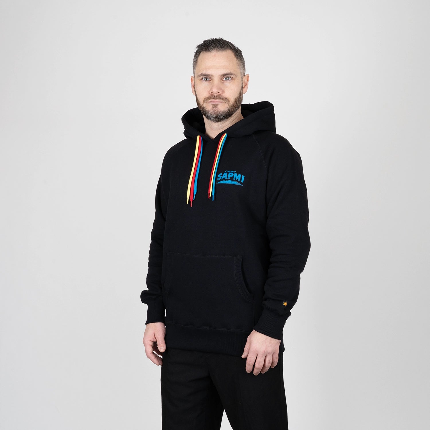 GREAT SÁPMI HOODIE - BLACK