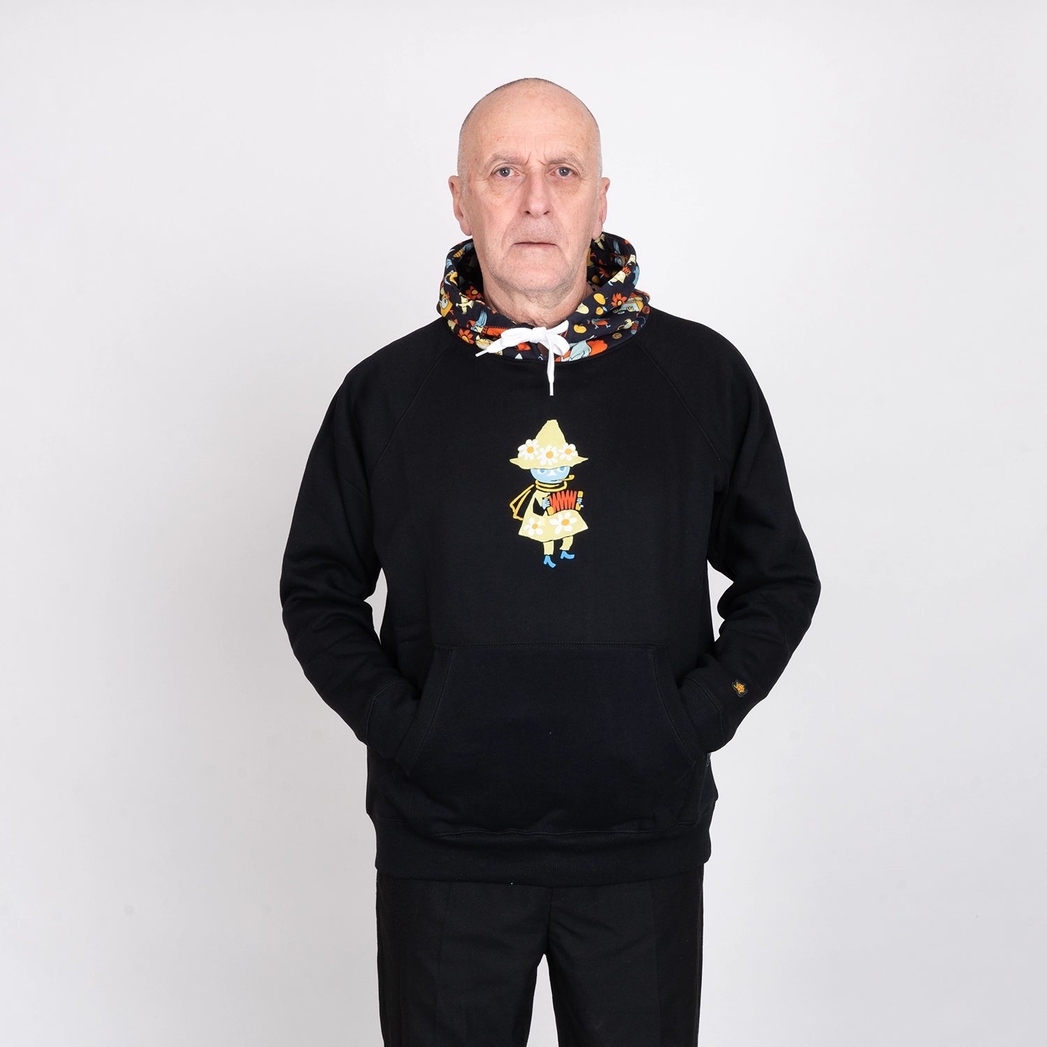 SNUFKIN HOODIE - MOOMIN BLACK