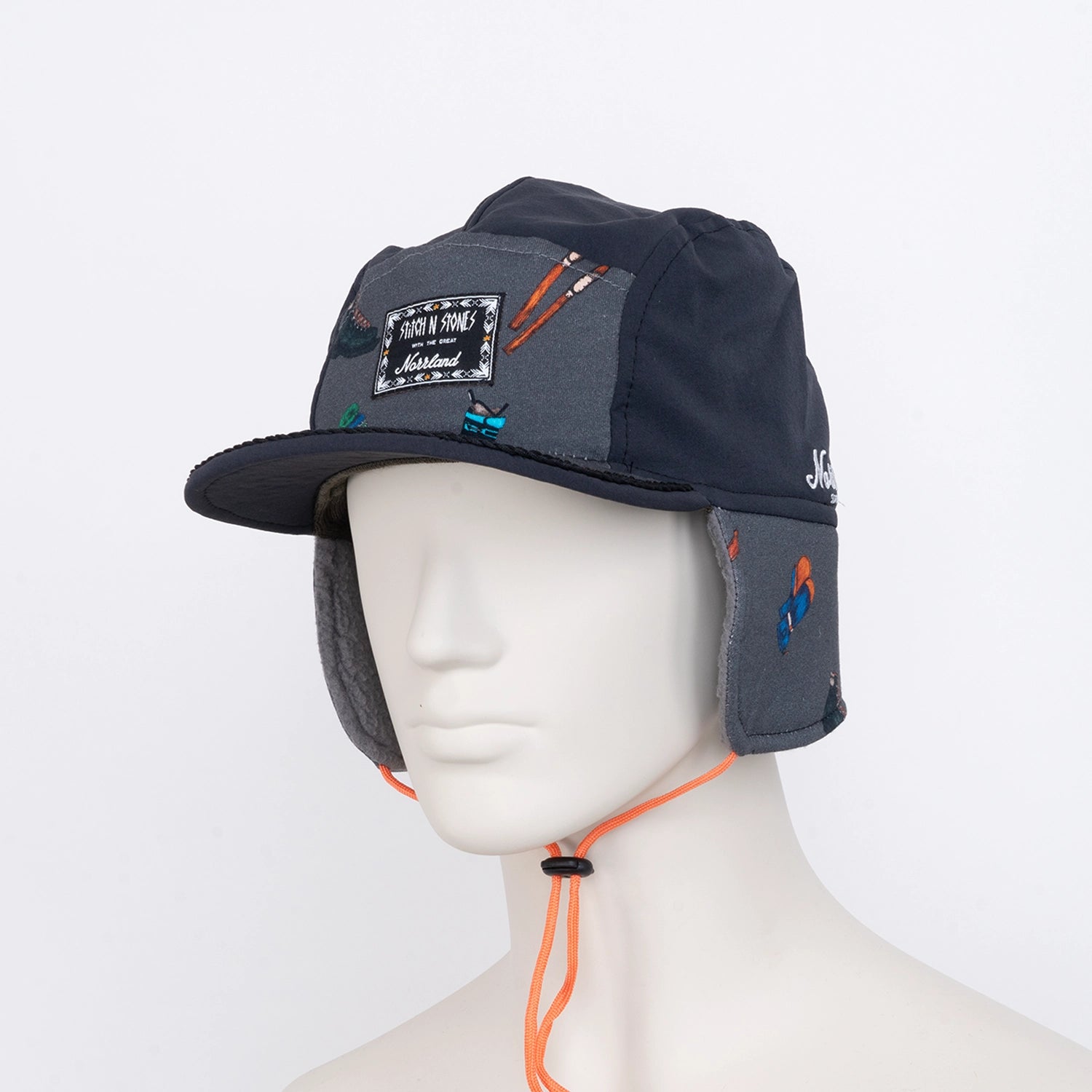 1965 TRUCKER CAP - HOOKED ÖIK BLACK