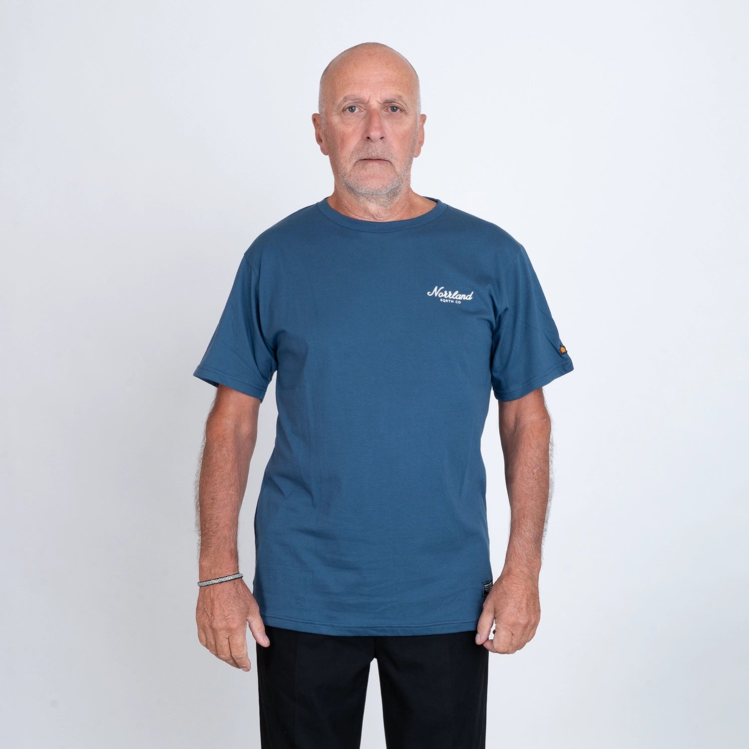 TGN MINI SCRIPT T-SHIRT - DENIM BLUE