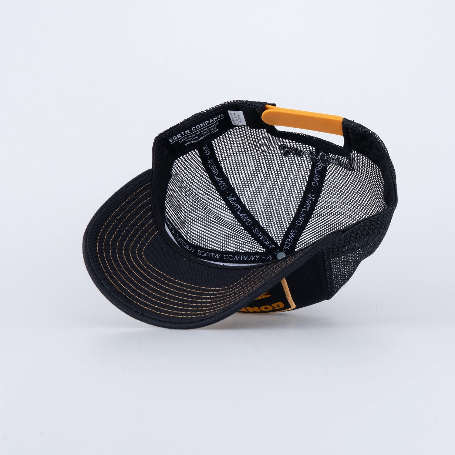 TROUT TRUCKER CAP - HOOKED BLACK