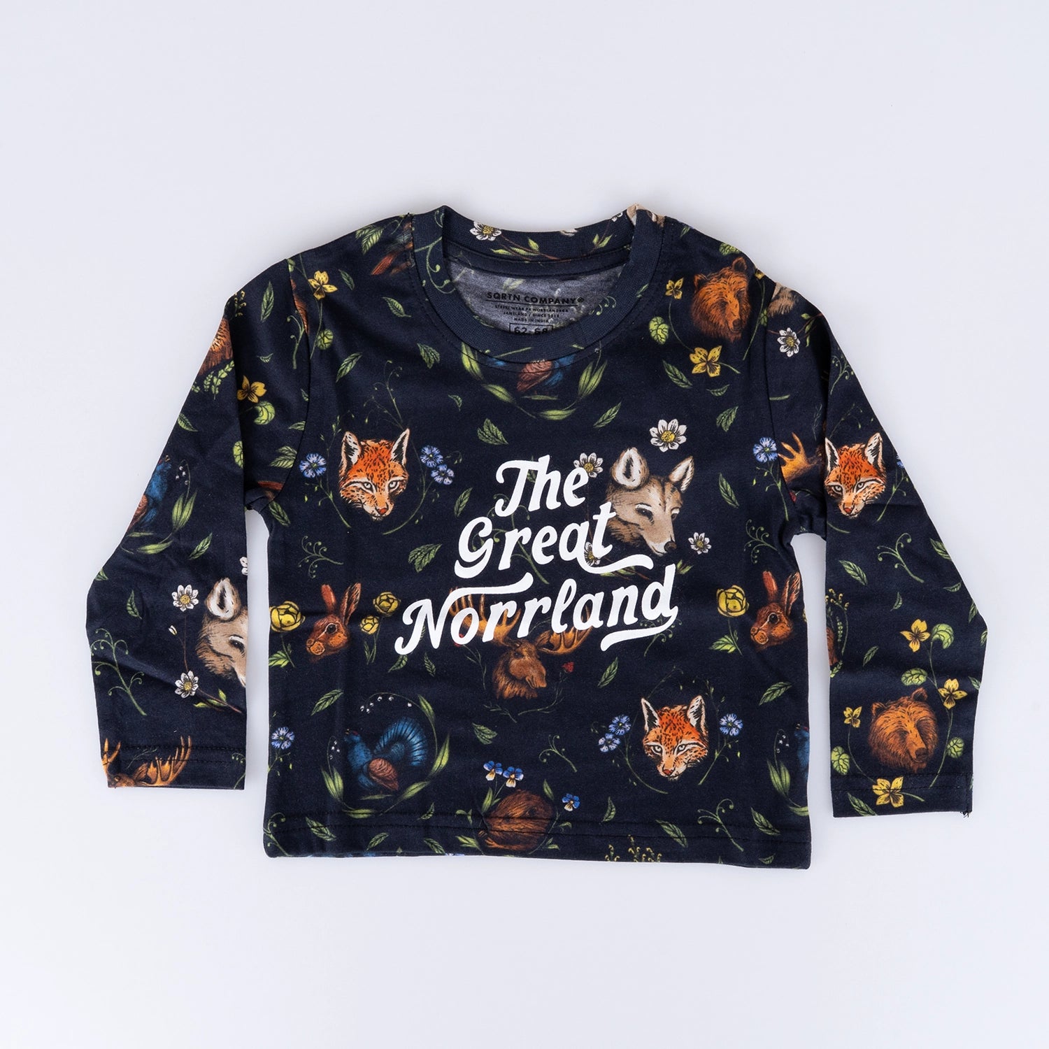 LANDSKAP KIDS LONGSLEEVE - BLACK