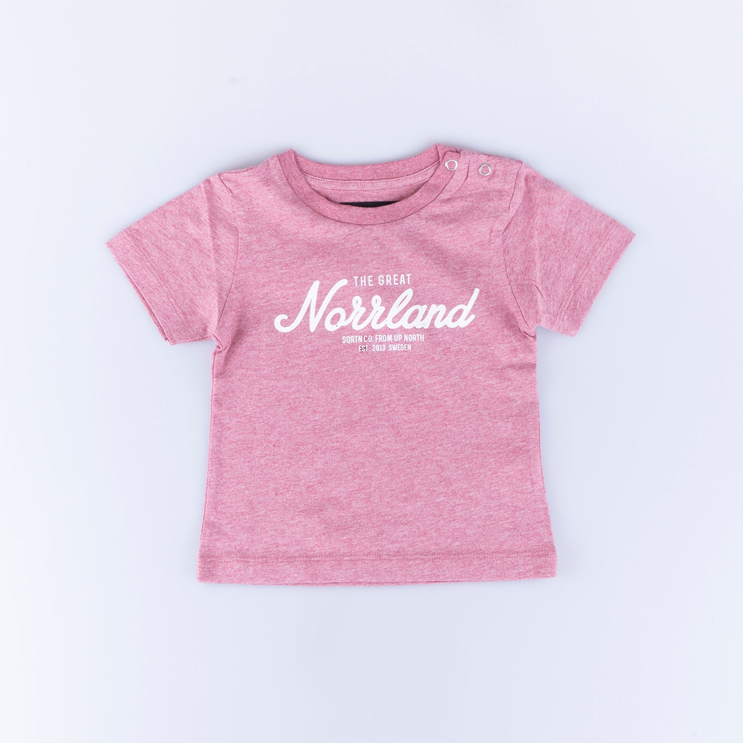 GREAT NORRLAND KIDS T-SHIRT - PINK